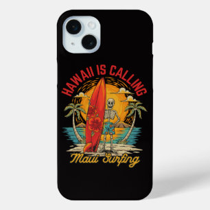 Coque Case-Mate iPhone Hawaii vous appelle Maui Surfing Island Vibes