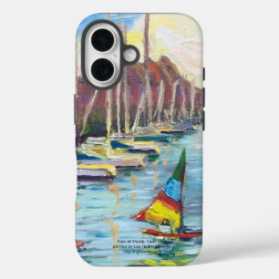 Coque Pour iPhone 16 Hawaiian Waikiki Yacht Club avec vue sur Diamond