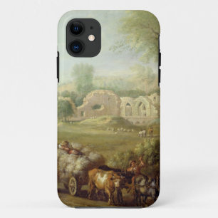 Coque Case-Mate Pour iPhone Haycart passant une abbaye ruinée, c.1740-50