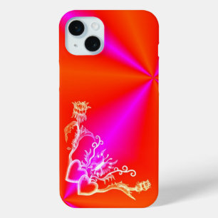 Coque Case-Mate iPhone Heart with Flower and Butterfly