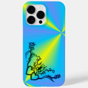 Coque Case-Mate iPhone Heart with Flower and Butterfly