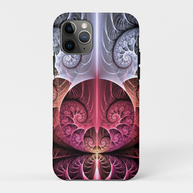 Coques Case-Mate iPhone Heartbeat, Abstrait surreal Imaginaire Fractal Art (Dos)