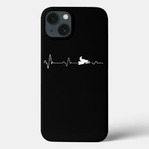 Case-Mate iPhone Case Heartline Motoneige Idée cadeau Motoneige