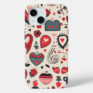 Coque Case-Mate iPhone Hearts Galore