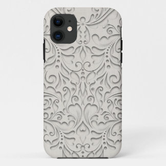 Coque Case-Mate Pour iPhone HeartyChic Lin naturel Damask Coeur