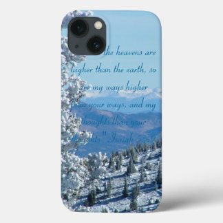 iPhone 13 Coque "Heavens Higher"-Mountain iPhone Case
