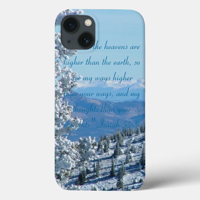 Coques Case-Mate iPhone "Heavens Higher"-Mountain iPhone Case (Verso)