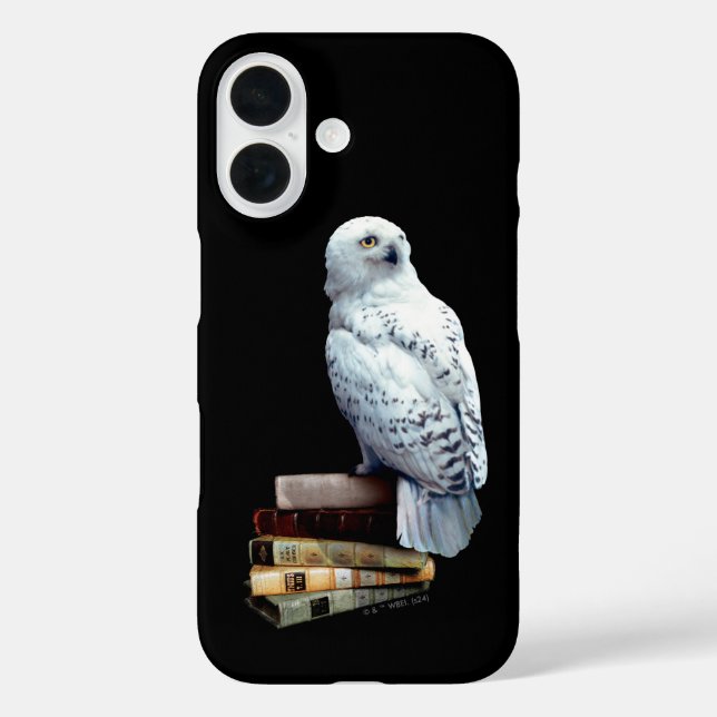Coques Case-Mate iPhone Hedwig sur les livres (Verso)