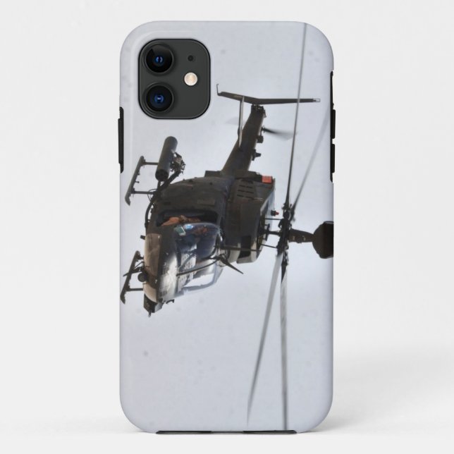 COQUES Case-Mate iPhone HÉLICOPTÈRE DE SCOUT D'IPHONE5 OH-58D (Dos)