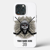 Hellish Coque-coque iphone de gardien de hockey
