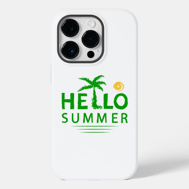 Coques Case-Mate iPhone Hello Summer (Verso)