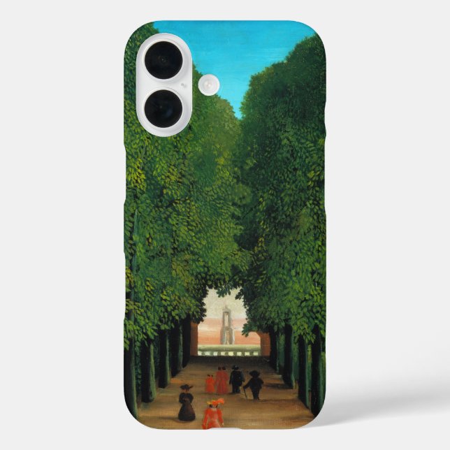 Coques Case-Mate iPhone Henri Rousseau, Allée dans le parc à Saint-Cloud (Verso)