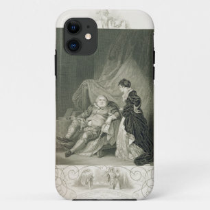 Coque iPhone 11 Henry VIII et Catherine Parr, dans le jeu Henry V