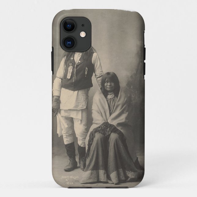 Coques Case-Mate iPhone Henry_Wilson_et_Wife_Mojave_Apache (Dos)