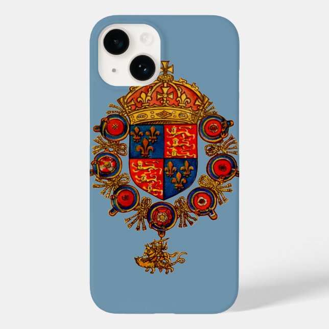 Coques Case-Mate iPhone Héraldique avec couronne (Verso)
