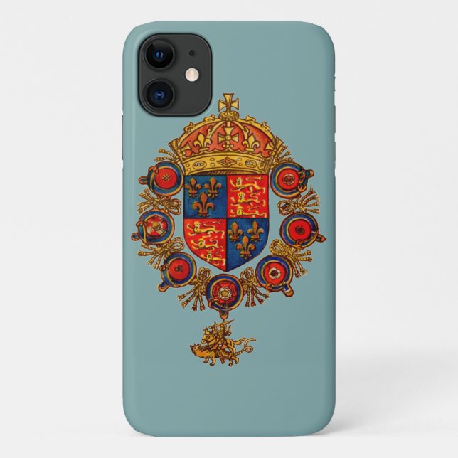 Coques Case-Mate iPhone Héraldique avec la couronne (Dos)