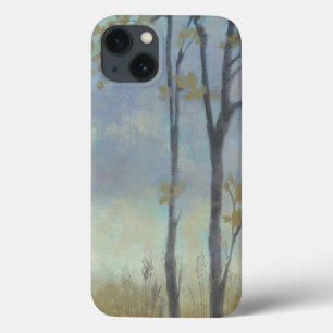 iPhone 13 Case Herbe bordée d'arbres de blé I