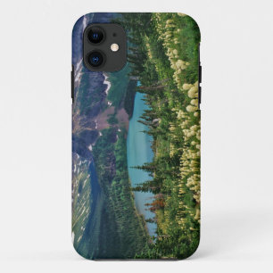 Coque Case-Mate iPhone Herbe d'ours au-dessus du lac Grinnell dans les Ma