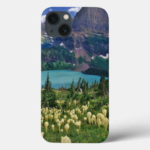 Coques Pour iPhone Herbe d'ours au-dessus du lac Grinnell dans les Ma
