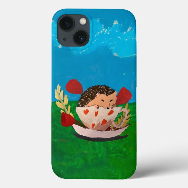 Coques Case-Mate iPhone Hérisson bébé (Verso)