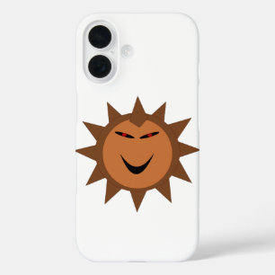 Coque Pour iPhone 16 Hérisson méchant Kawaii Goth Halloween