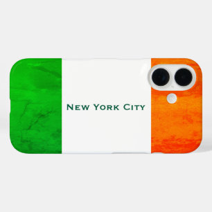 Coque Pour iPhone 16 Héritage Irlandais dans la Ville - Drapeau Irlande