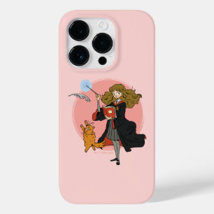 Coque Case-Mate iPhone Hermione et Crookshanks Wingardium Leviosa