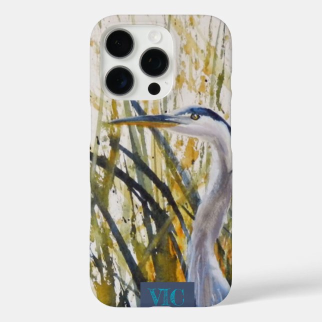 Coques Case-Mate iPhone Heron Art - Dans Les Mains (Verso)