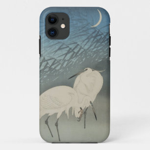 Coque Case-Mate Pour iPhone Hérons blancs et lune, Ohara Koson