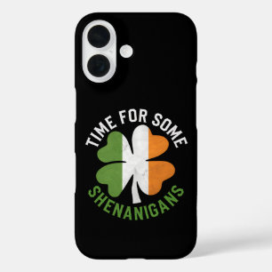 Coque Pour iPhone 16 Heure pour certains Shenanigans Clover St Patrick'