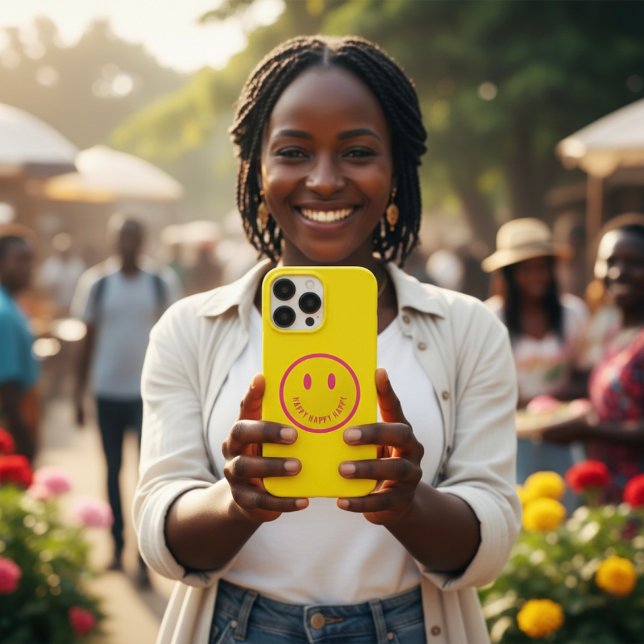 Coques Case-Mate iPhone Heureux (Créateur téléchargé)