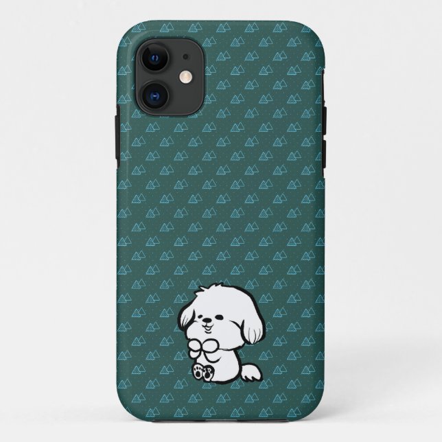 Coques Case-Mate iPhone Heureux Chiot (Dos)