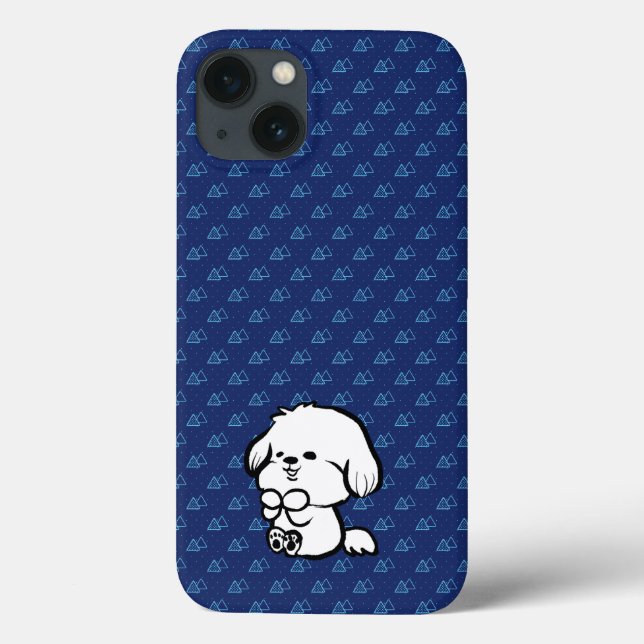 Coques Case-Mate iPhone Heureux Chiot (Verso)
