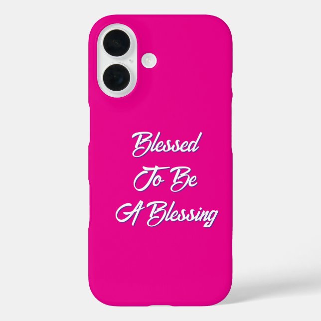 Coques Case-Mate iPhone Heureux D'Être Un Chaud Rose (Verso)