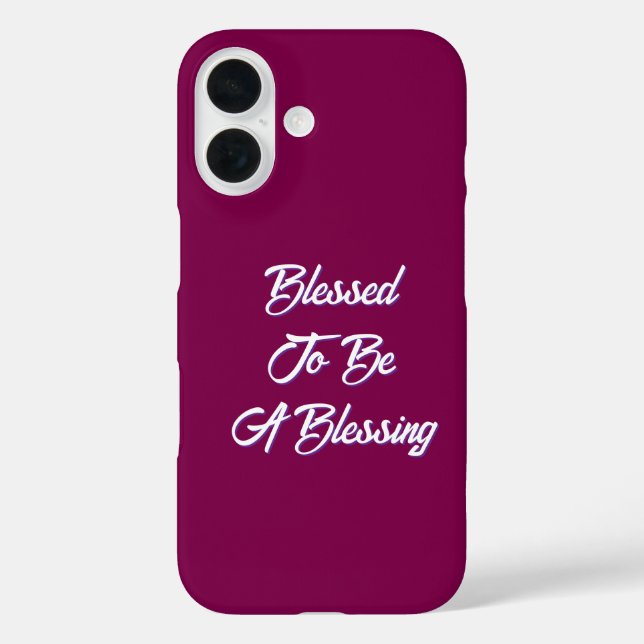 Coques Case-Mate iPhone Heureux D'Être Un Vin Bénéfique (Verso)
