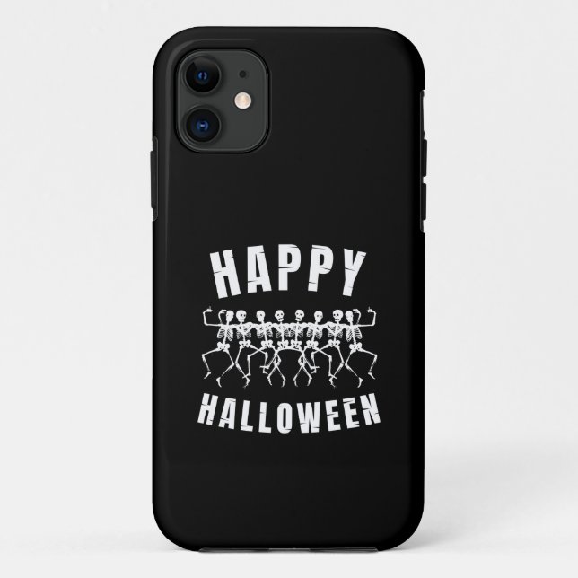 COQUES Case-Mate iPhone HEUREUX HALLOWEEN DANSER SKELETONS (Dos)