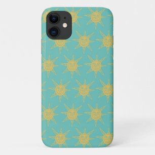 Case-Mate iPhone Case Heureux Sunshine Suns Motif turquoise