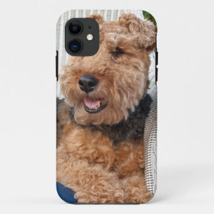 Coques Pour iPhone heureux Welsh Terrier