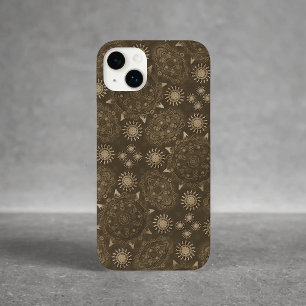 Coque Case-Mate iPhone Hexa Sepia Golden Ursidae
