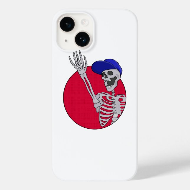 Coques Case-Mate iPhone Hey Amis Cool et drôle Squelette (Verso)