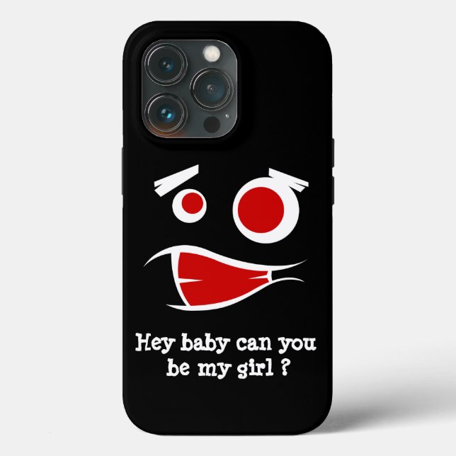 Coques Case-Mate iPhone Hey bébé pouvez-vous être ma fille monstre design  (Verso)