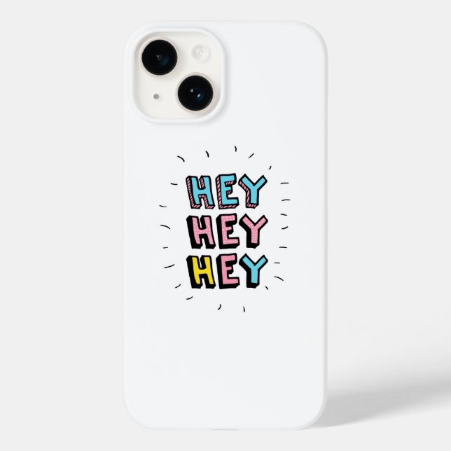 Coques Case-Mate iPhone Hey Hey (Verso)