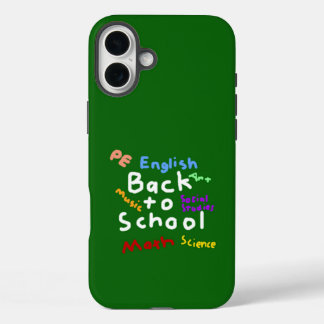 Coque Pour iPhone 16 Plus HI54EDU Retour à l'école