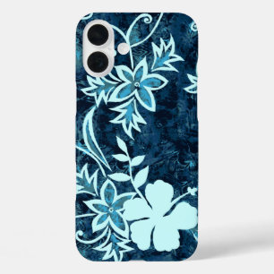 Coque Pour iPhone 16 Plus Hibiscus de Waimanalo Batik