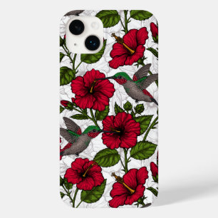 Coque Case-Mate iPhone Hibiscus et colibris