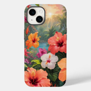 Coque Case-Mate iPhone hibiscus floral