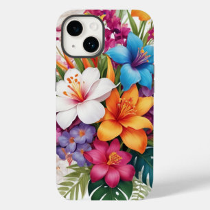 Coque Case-Mate iPhone hibiscus floral frais