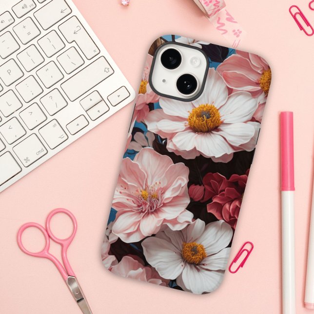 Coques Case-Mate iPhone Hibiscus floral tropical (Créateur téléchargé)