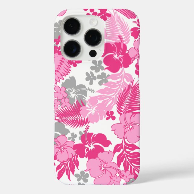 Coques Case-Mate iPhone Hibiscus Hawaii de la baie de Kona rose (Verso)