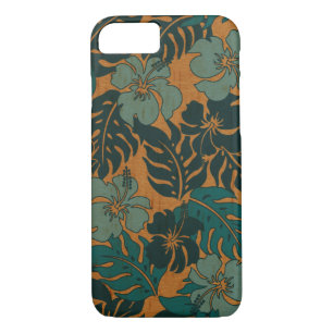 Case-Mate iPhone Case Hibiscus Hawaii de la baie d'Huakini Bois Vintage